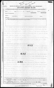 Naval Attaché (Peiping). Resume of the political and military situation in China. 1931