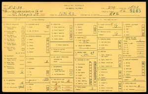 WPA household census for 1636 SOUTH MAPLE ST, Los Angeles