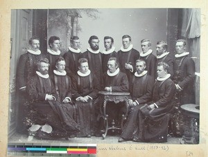 School of Mission and Theology's graduating students year of 1892, Stavanger, Norway, 1892
