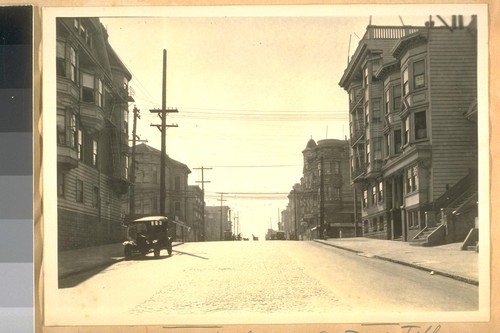 East on Oak St. from East of Fillmore St. Sept. 1928