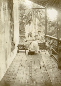 M. and Mrs Vernier, in Gabon