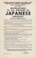 State of California, [Instructions to all persons of Japanese ancestry living in the following area:] central west Los Angeles County