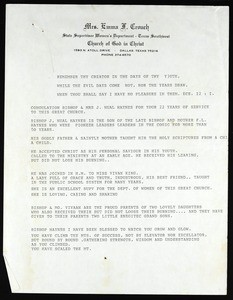 J. Neaul Haynes notes and article, ca.1977 & ca.1988