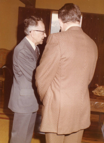Justice Blackmun on the Left (Color)