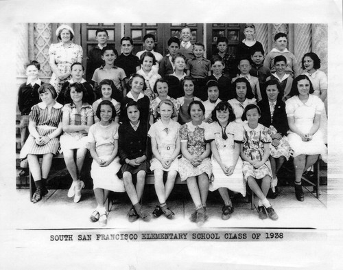 South San Francisco Elementary School Class of 1938
