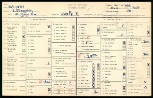 WPA household census for 424 1/4 WEST GAGE AVE, Los Angeles County