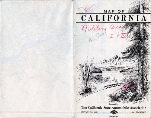 "Map of California"