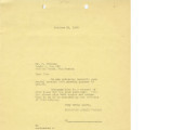 Letter from Dominguez Estate Company to Mr. M. [Masao] Shimono, October 31, 1939