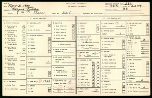 WPA household census for 225 EAST 111TH PLACE, Los Angeles County