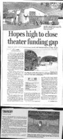 Hopes high to close theater funding gap