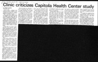 Clinic criticizes Capitola Health Center study