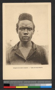 Portrait of a young man, Congo, ca.1920-1940