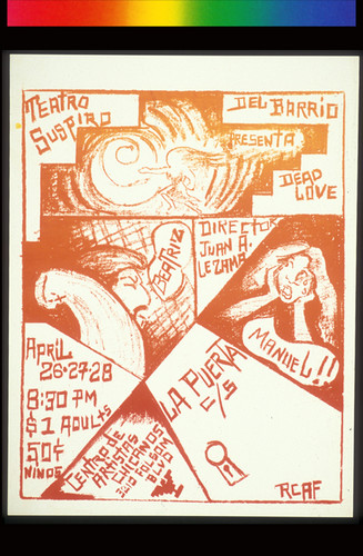 Teatro Suspiro del Barrio, Announcement Poster for