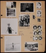 Carol and Carl Voss Scrapbook pages