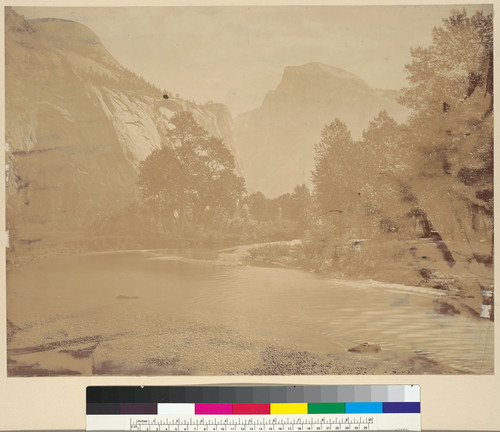 [Half Dome, with North Dome and Royal Arches at left]