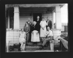 Titus family, Freestone, California, 1933