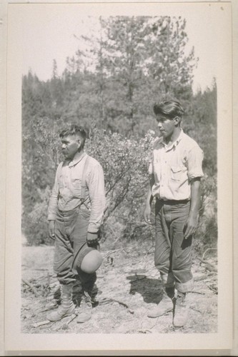 George Martin Family; Enterprise, south fork of Feather River; 15 July 1930; 9 prints, 9 negatives