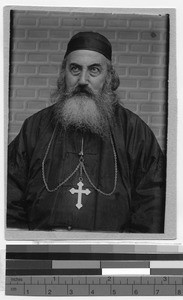 Portrait of Monsignor Epiphanio Carlassare, O.F.M., China, ca. 1910-1930