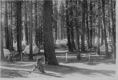 Old camp grounds Gen Grant Park 1914 or 15