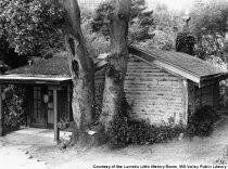 Old adobe house at 205 West Blithedale, date unknown