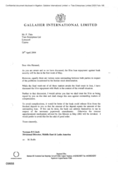 [Letter from Norman BS Jack to P Tlais regarding $1m loan repayment]