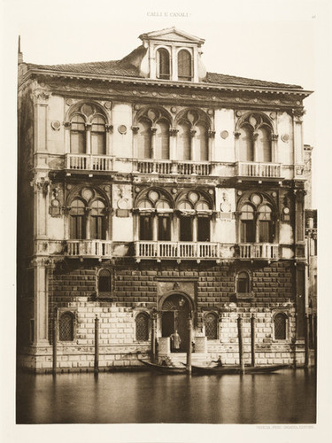 Palais Corner-Spinelli, from Calli e Canali in Venezia
