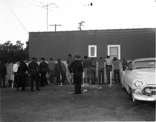 Arrest Scene, Los Angeles, 1962