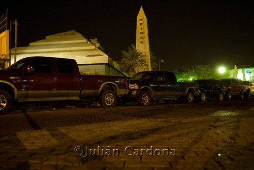 Confiscated vehicles, Juárez, 2008