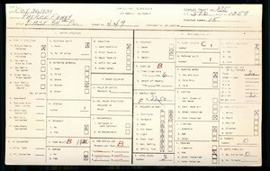 WPA household census for 447 E 84TH PLACE, Los Angeles County