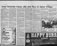 Local historian traces ebb and flow of Aptos Village