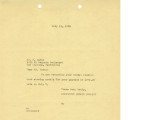 Letter from Dominguez Estate Company to Torakichi Isono, July 11, 1938