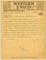 Telegram from William Randolph Hearst to Julia Morgan, December 28, 1928