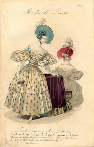 Paris fashions, Winter 1831