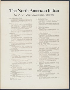 The Apache. The Jicarillas. The Navaho, 1907. Supplement