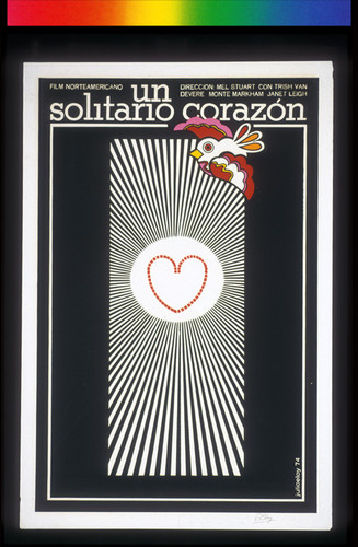 Un Solitario Corazón, Announcement Poster for
