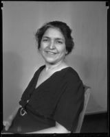 Senora Consuela Castillo de Bonzo, owner of La Golondrina, Los Angeles, 1936