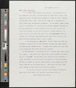 Hamlin Garland, letter, 1939-04-12, to Sophia Williams