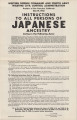 State of California, [Instructions to all persons of Japanese ancestry living in the following area:] north Kern County