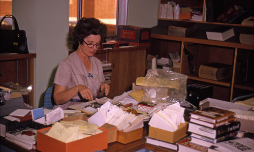 1963 - Library Staff: Peg Underwood