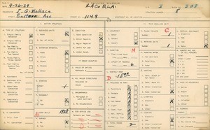 WPA household census for 1149 EASTER AVE, Los Angeles County