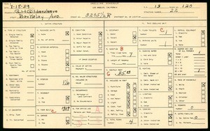 WPA household census for 3205 1/2 BERKELEY AVE, Los Angeles