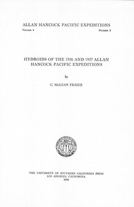 Hydroids of the 1936 and 1937 Allan Hancock Pacific Expeditions