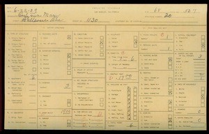 WPA household census for 1130 BELLEVUE AVE, Los Angeles