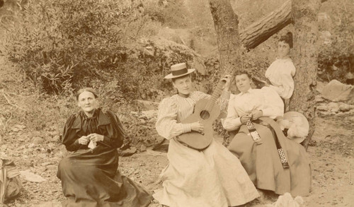 Four Women At Bartlett Springs