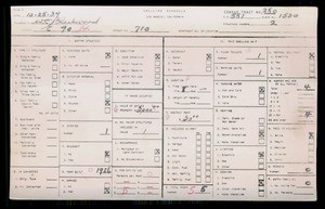 WPA household census for 710 E 90TH ST, Los Angeles County