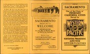 [Western Pacific Railway promotional leaflet]