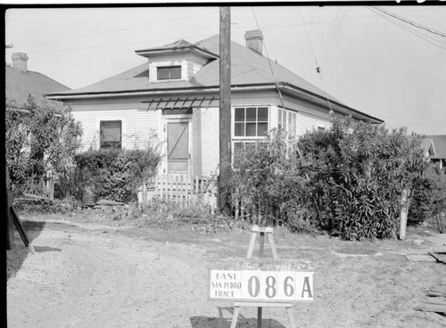 House labeled East San Pedro Tract 086A