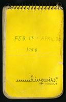 Diaries. 1958. (5 items, 315 pages)