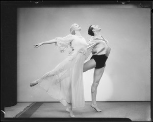 Dance team, Southern California, 1934