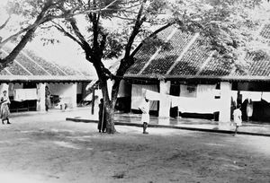 Det Kristne Pigegymnasium i Melpattambakkam, Arcot, Sydindien, 1959